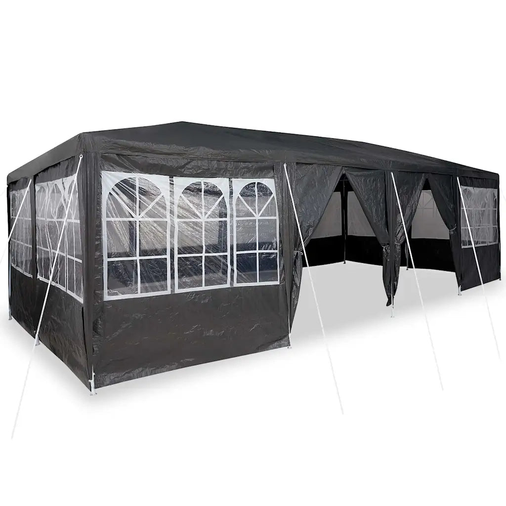 Tenda Party Antracite 800 x 400 x 266 cm Polietilene 42003443