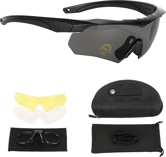 Tecnica da sole tattica per attività sportive e sicurezza - adatta per bicicletta, corsa, camminata, picnic, campeggio e tiro al piattello