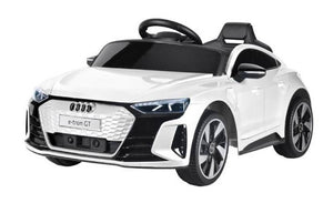 Macchina Elettrica per Bambini 12V Audi Etron GT Bianco