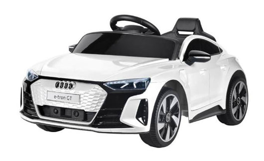 Macchina Elettrica per Bambini 12V Audi Etron GT Bianco