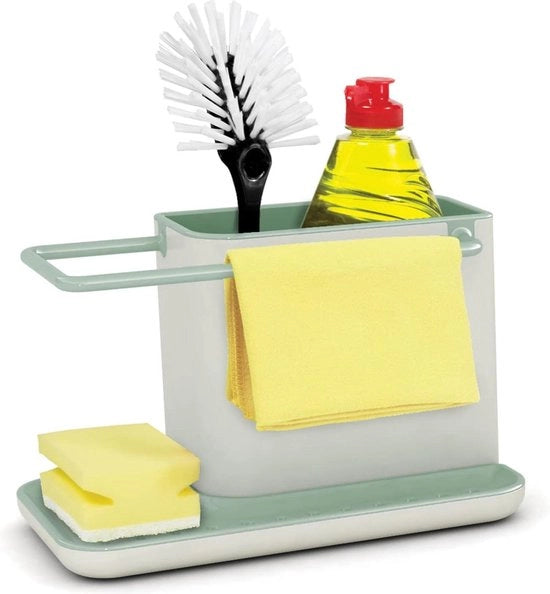 Organizzatore per caddy per l'acqua calda della cucina con supporto per spugna e contenitore per asciugamano - richiede contenuto HTML supporto per spugna per l'acqua calda magnetico