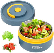 Contenitore da Picnic Isolato - Pentola Termica 420 ml - Acciaio Inossidabile - Resistente al Microonde - Portatile - Stivellabile - Sicuro per Alimenti - Flacone Termico