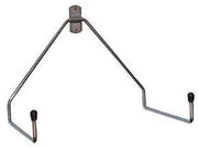 GANCIO PARETE PORTATUTTO A L DOPPIO ART.307- - cm.20x20x5h. - ø mm.8 - 8 pezzi