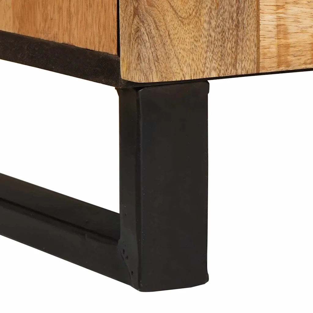 Credenza Marrone 60 x 33 x 75 cm Legno di mango massello