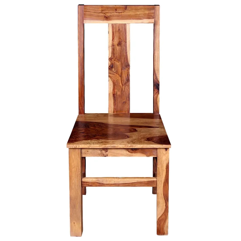 Sedie da Pranzo 4 pz in Legno Massello