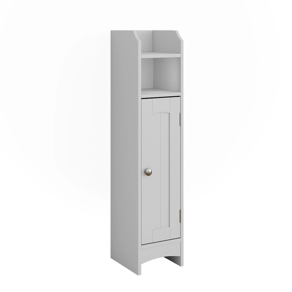 Vicco mobiletto bagno Bianco 18 x 81 cm con 5 scomparti