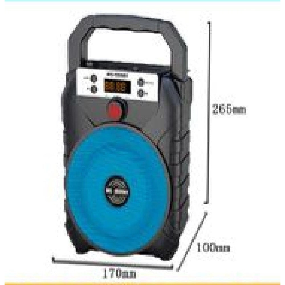 Trade Shop - Cassa Speaker Altoparlante Bluetooth 15watt Tx-9824 Radio Fm Tf Usb Ricaricabile -