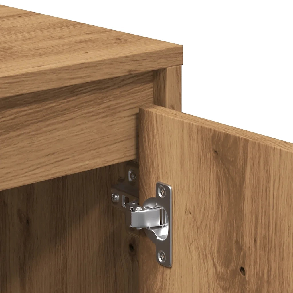 Mobile TV Rovere Artigianale 102x37,5x52,5 cm Legno Multistrato