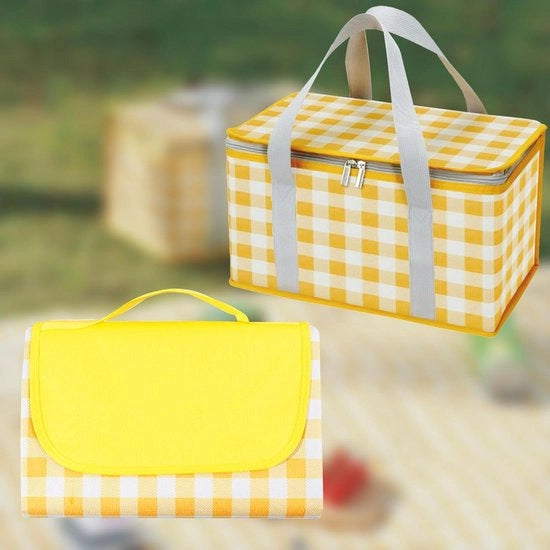 Materasso da picnic impermeabile grande 200 × 200 cm - tappeto da picnic trasportabile per spiaggia e parco