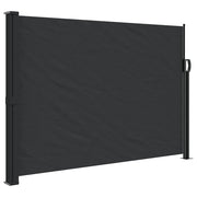 Tenda da Sole | Tenda parasole Laterale Retrattile Nera 140x300 cm