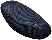 Protezione sedile completa misura XL nero blu mesh ventilato paracarro motociclistico