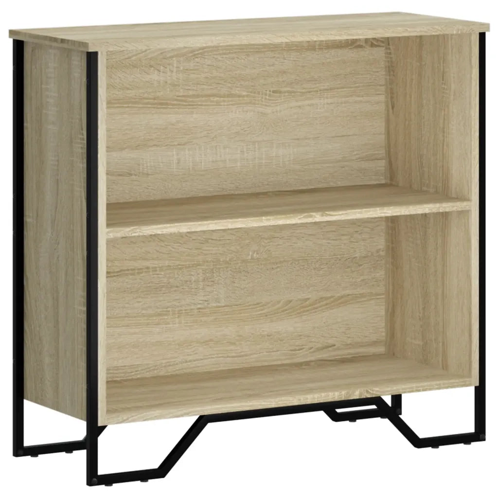 Libreria-Scaffale per Libri-Mobile di Stoccaggio Rovere Sonoma 80x31x74,5 cm in Legno Multistrato