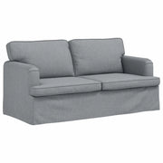 Divano | Divano da soggiorno | Sofa Grigio chiaro 162 x 80 x 85 cm Tessuto