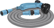 Serpentino flessibile per irrigazione 8 funzionalità - pistooldouche - 2 x congiungimento rapido - irrigazione giardino - 75 m