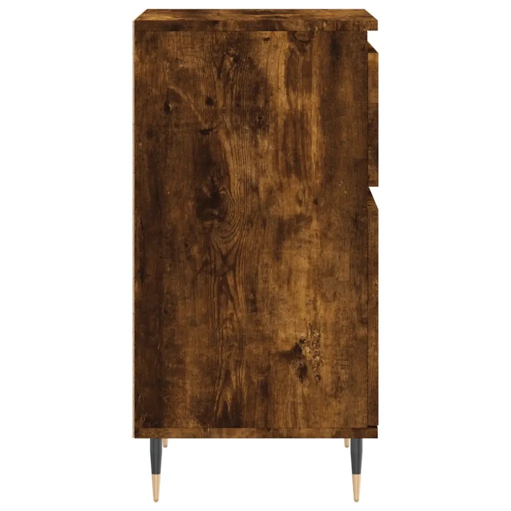 Credenza Rovere Fumo 40x35x70 cm in Legno Multistrato 831142