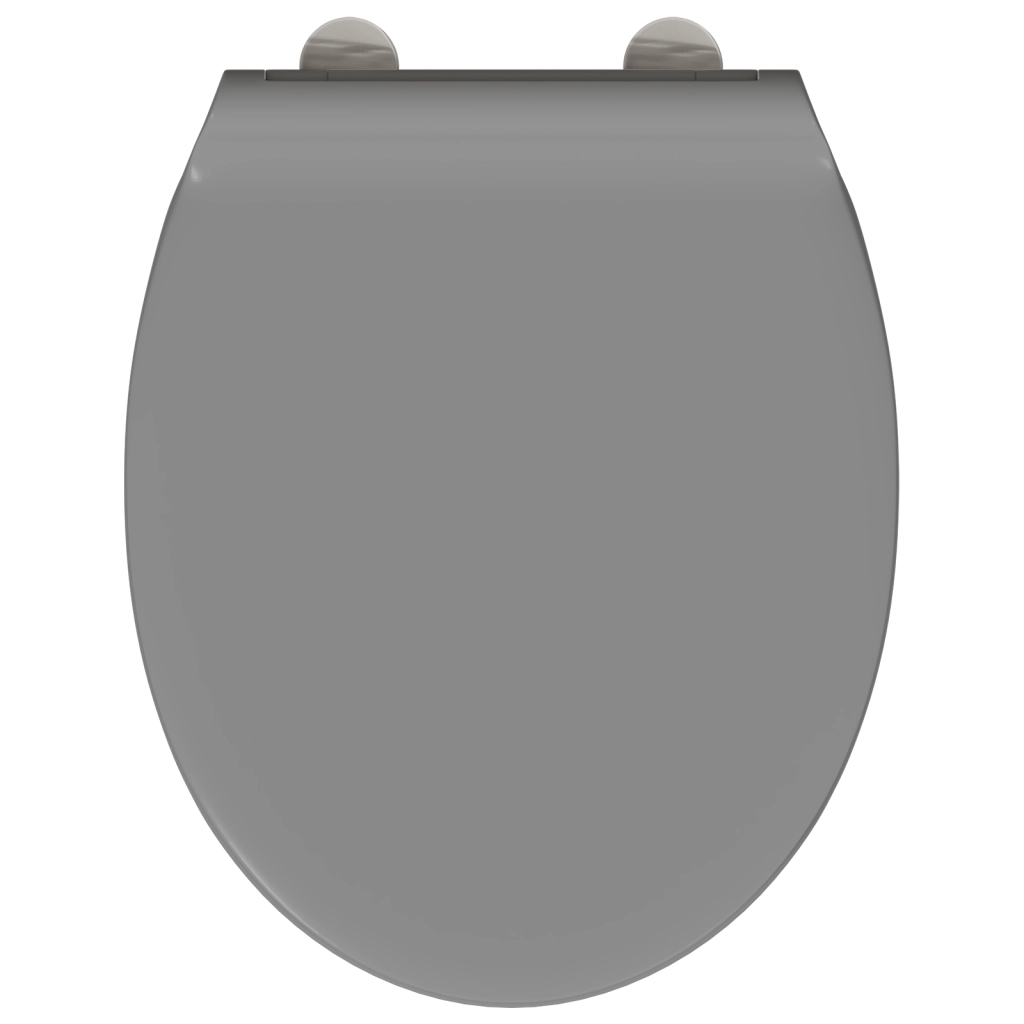 Toilette con Chiusura Morbida in Duroplast Grigia