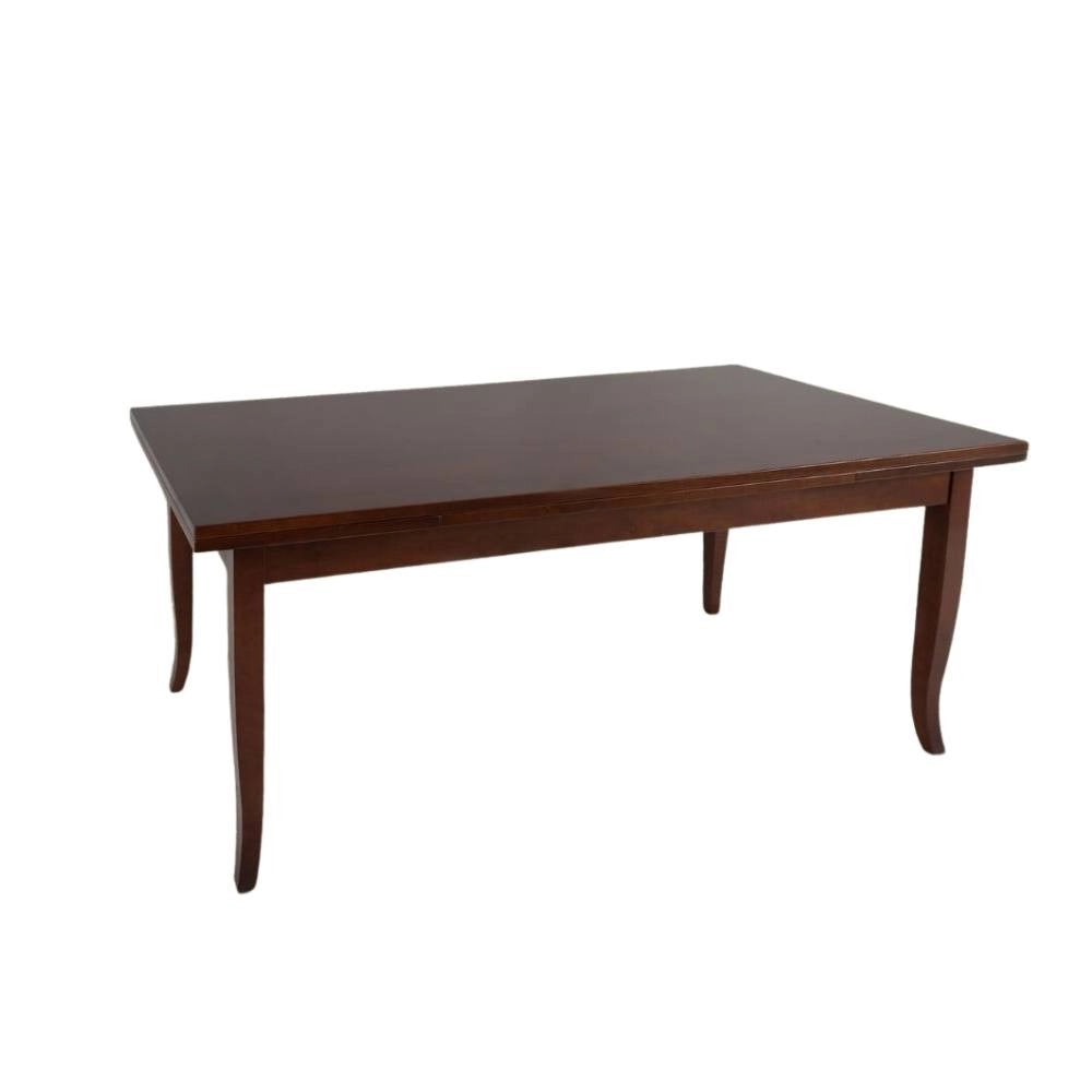 Tavolo allungabile rettangolare Verona colore noce 140x80