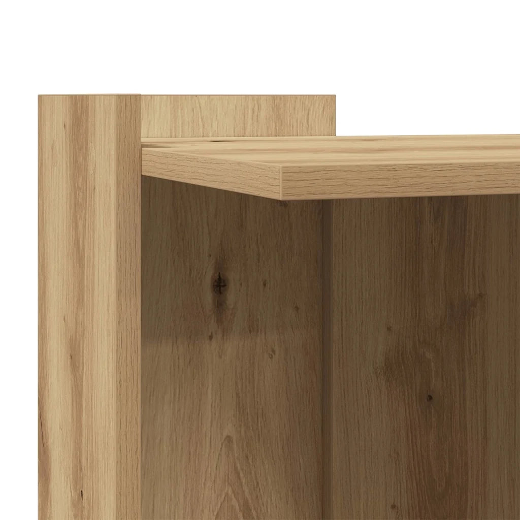 vidaXL Recinto Lettiera Rovere Artigianale 42x42x51 cm in Truciolato
