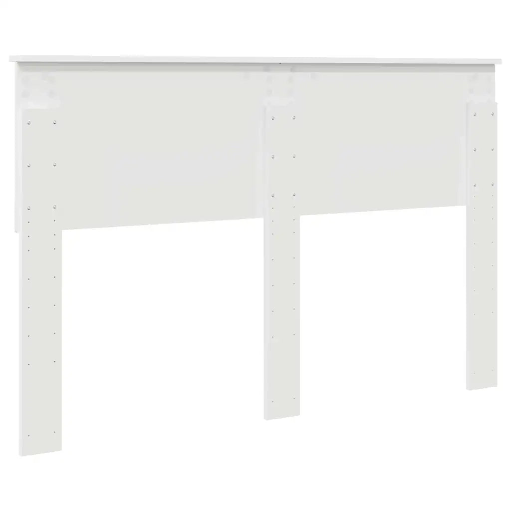 Testiera-Testata-Testiera Decorativa Bianco 140 cm Legno multistrato 722416