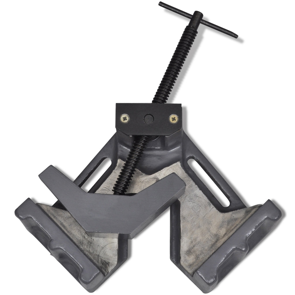 Morsa angolare manuale ghisa grigia 100 mm attrezzi garage officina fai da te 3402095/2