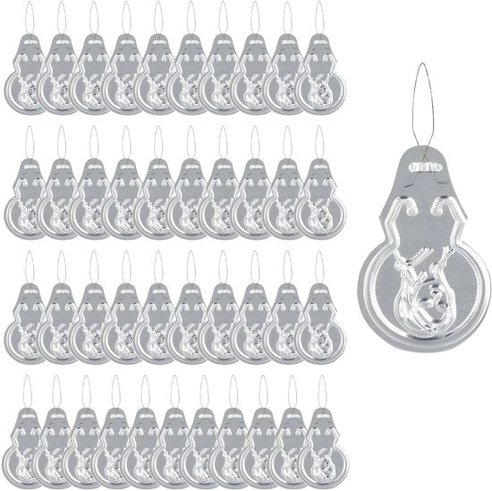 Set di 100 ago per aghi in alluminio a forma di tubo per cucire a mano con filo per macchina da cucire e threader per aghi