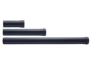TUBO PER STUFE A PELLET PLUS LIGHT NERO OPACO NORMALE  ø cm.8x100, mm.0,7    SAVE