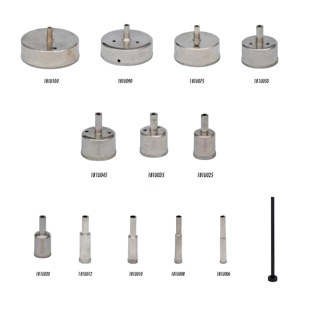 Foretto diamantato ad umido trapano avvitatore attacco a stelo diametro 10mm *** misura 8 mm, confezione 1