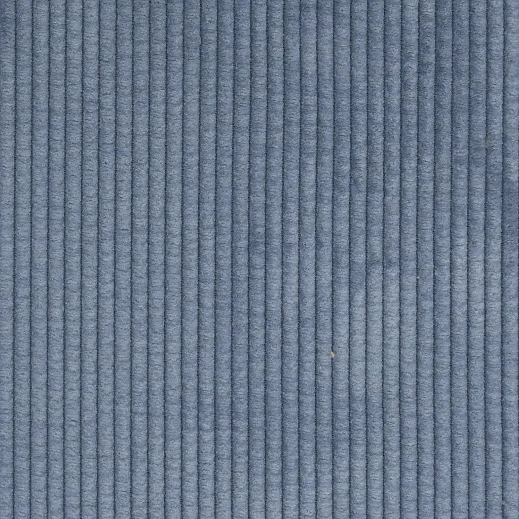 vidaXL Divano Divanetto Blu 140 cm Tessuto di Velluto a Coste