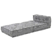 Unit¨¤ di Divano Modulare Grigio Chiaro 70 x 70 x 56 cm Tessuto CFW8282736