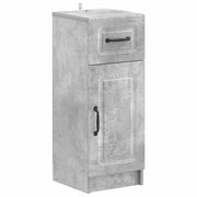 Mobiletto da Bagno UTRECHT Grigio Cemento 30 x 31 x 77 cm 897708