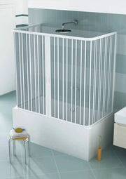 Box sopravasca Venusia 3 lati 70x170x70cm con apertura centrale