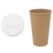 Tazze da Caff¨¨ in Carta con Coperchi 1000 pz 16oz 400 ml CFW4086936