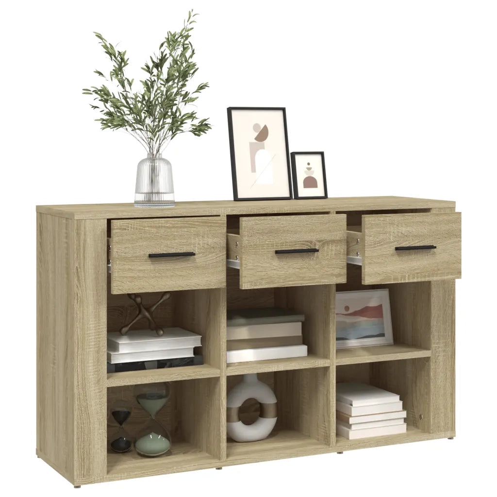 Credenza-Buffet-Armadio da cucina Rovere Sonoma 100x30x59,5 cm in Legno Multistrato