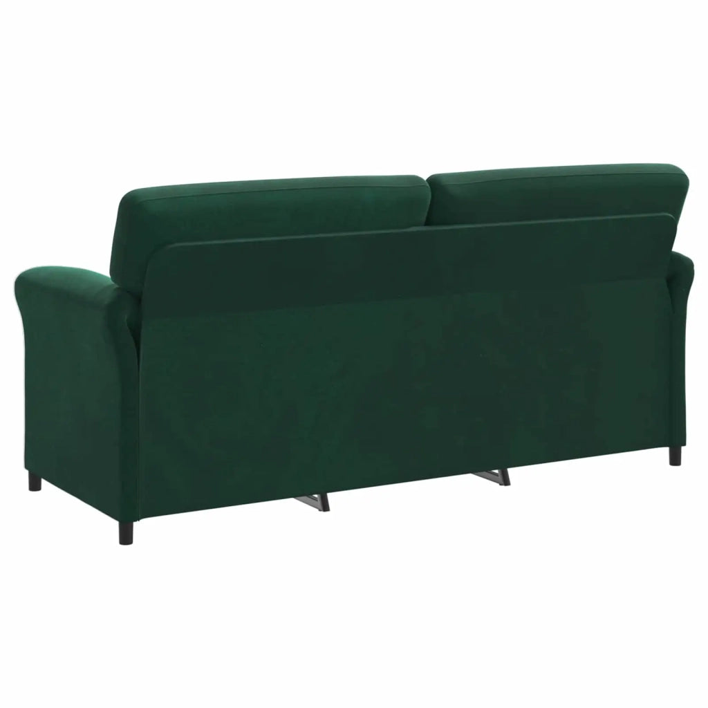 Set di divani 2 pz Verde Scuro Velluto 3424915