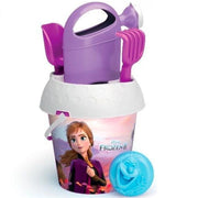 Trade Shop - Secchiello Da Mare Di Frozen Gioco Da Spiaggia Per Bambini Con Diversi Accessori -