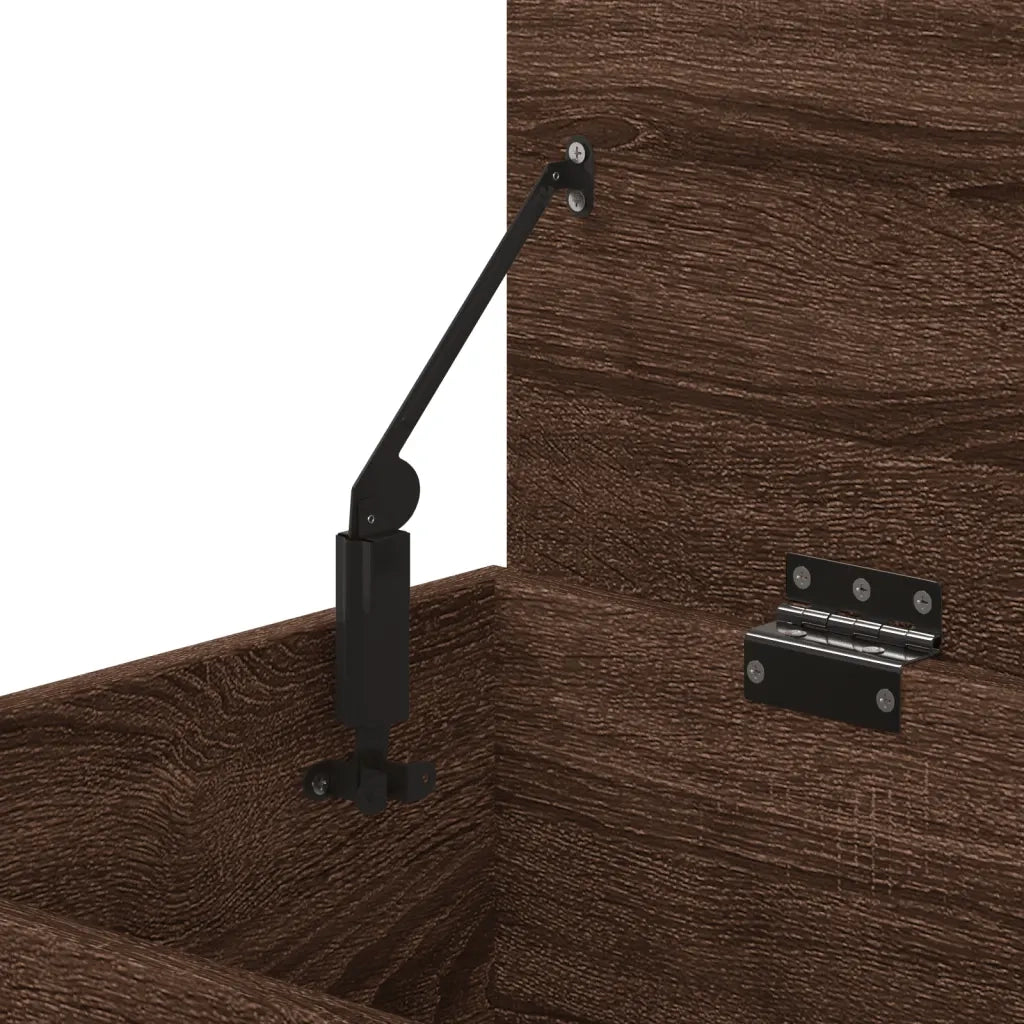 Cassapanca Rovere Marrone 84x42x46 cm in Legno Ingegnerizzato 815194