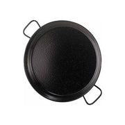 Garcima 071050 Paellera Valenciana in Ferro Smaltato 70 cm 25 Porzioni Gas Fuoco Aperto Forno