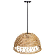Lampada da soffitto in vimini D40x23h cm