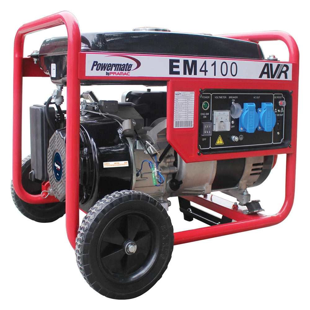 GENERATORE 'EM 4100' 3500 watt (212 cc)  - PRAMAC