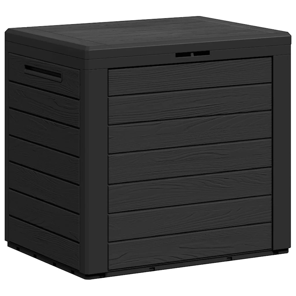Baule da Giardino Antracite 58,5x46x55 cm in Polipropilene cod mxl 67347