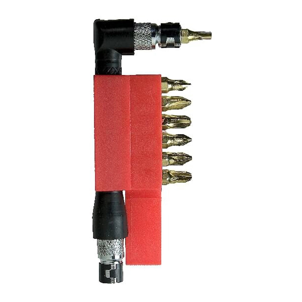 CACCIAVITE PORTAINSERTI A "L" CON ATTACCO ESAGONALE 1/4" SERIE 8PZ VALEX