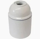 PORTALAMPADA E27 Colore Bianco