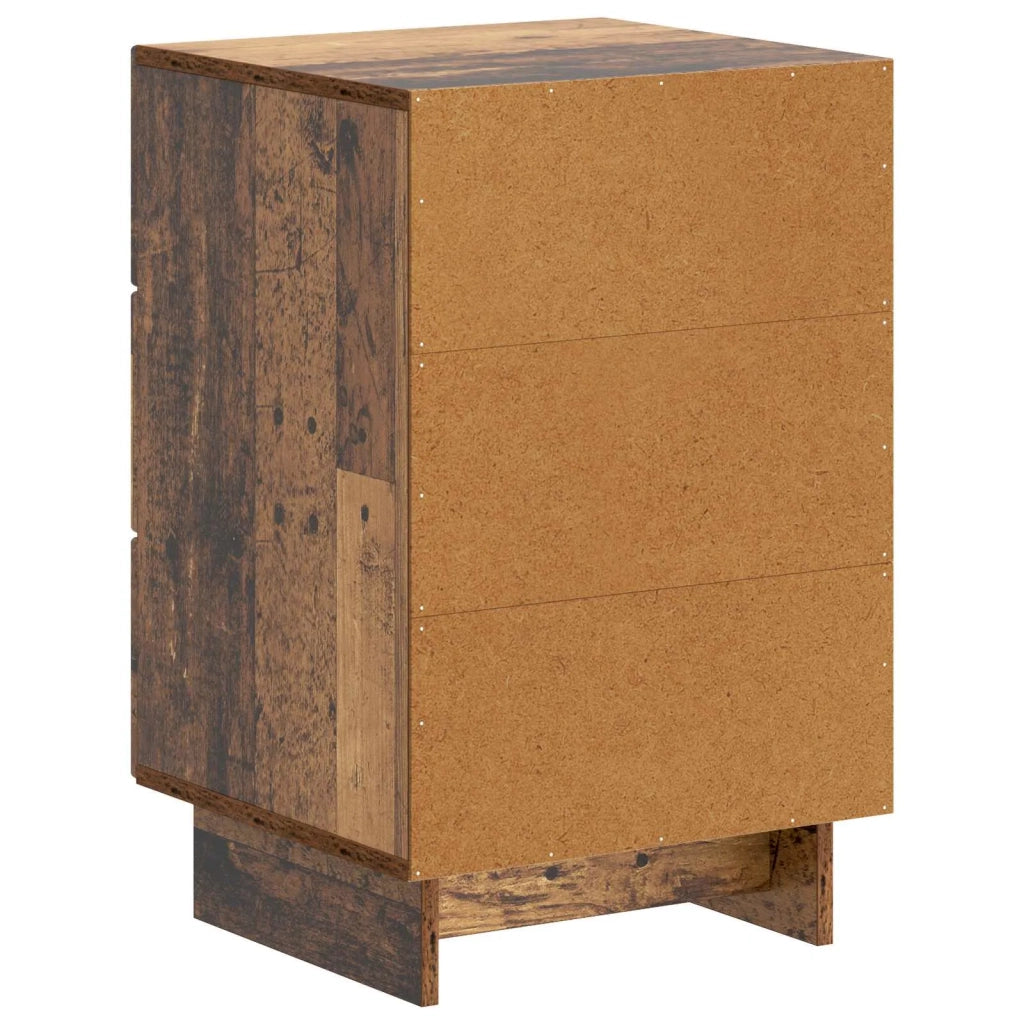 Armadio da Notte con cassetto Legno antico 43 x 41 x 66,5 cm