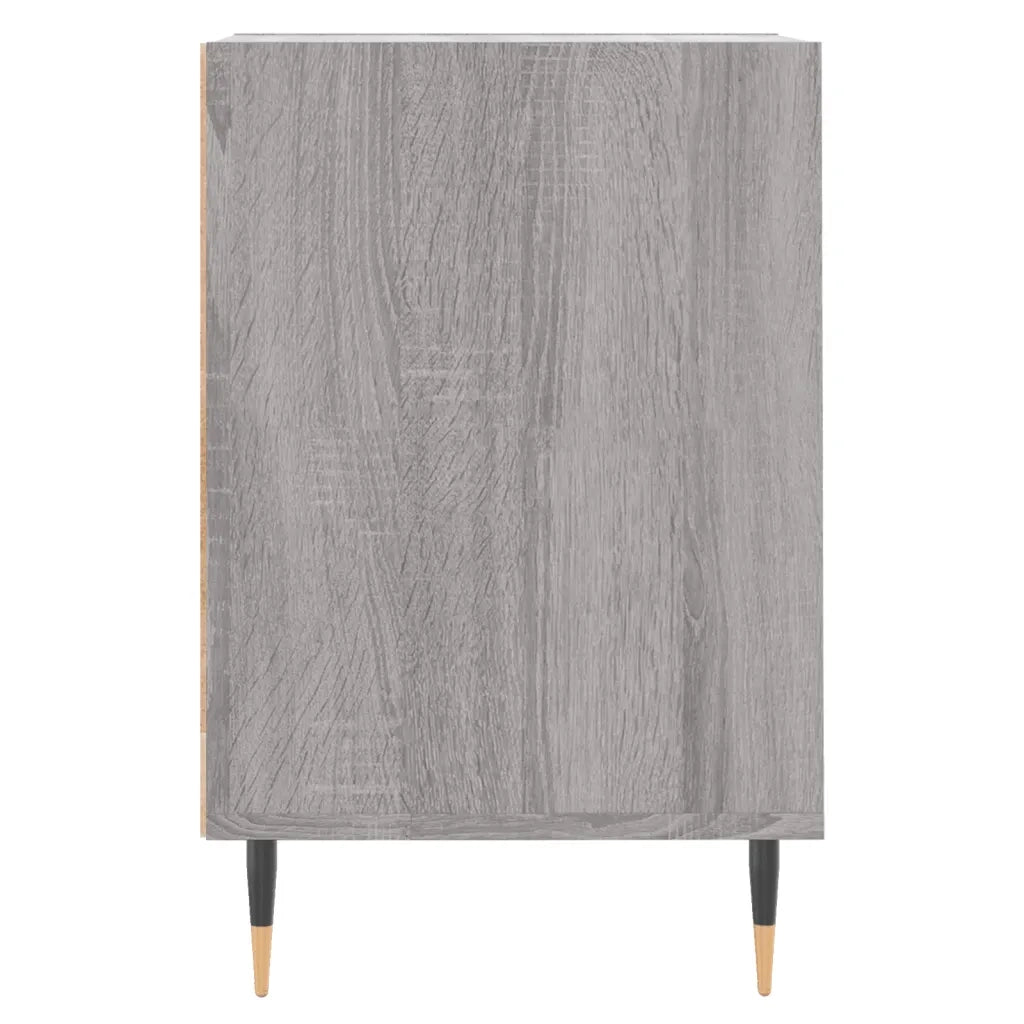 Mobile TV Grigio Sonoma 160x35x55 cm in Legno Multistrato 831338