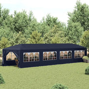 Gazebo da Giardino 3x12 m Blu 91430