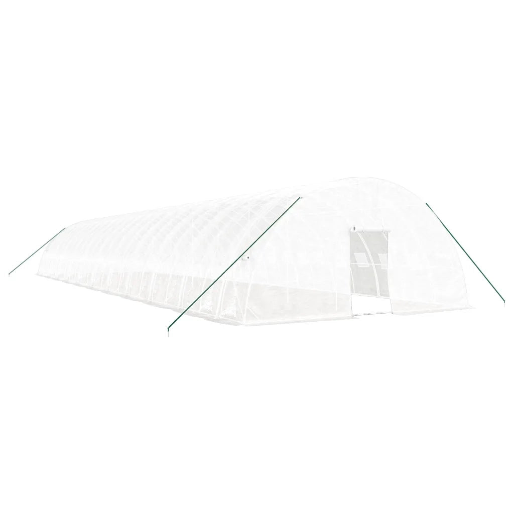 Serra con Telaio in Acciaio Bianco 132 mÂ² 22x6x2,85 mcod mxl 124670