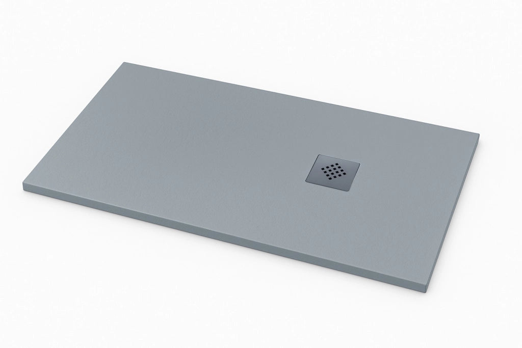 Piatto doccia Ardesia extra piatto 100X220 cm colore Grigio RAL 7040 griglia Grigio
