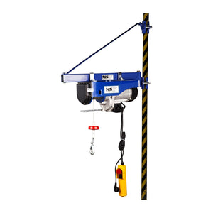 Verricello elettrico professionale con telecomando 1.600 W 500/1.000 kg attrezzi officina garage 3414045