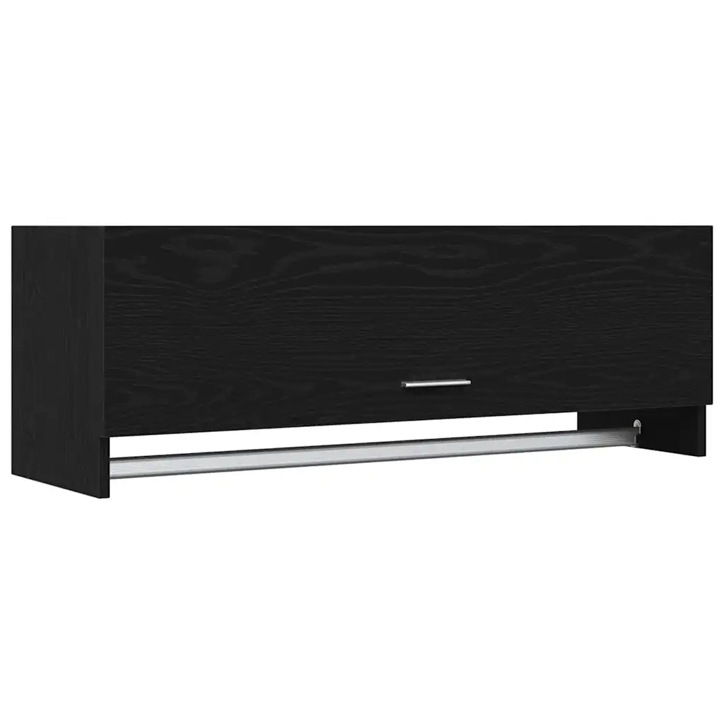 Guardaroba Rovere Nero 100 x 32,5 x 35 cm Legno multistrato 862657