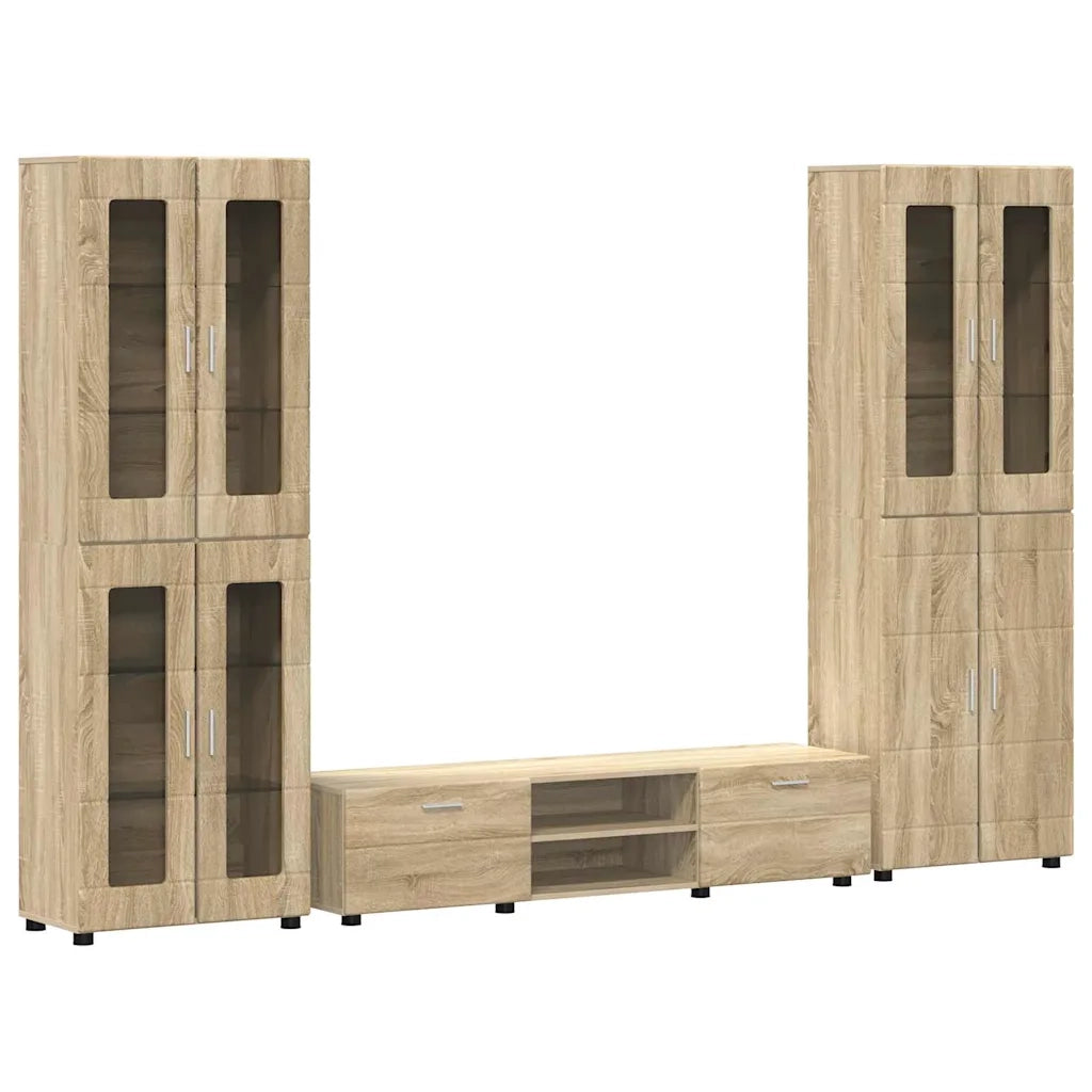 Set mobile TV FLORIN 3 pcs Rovere Sonoma Legno multistrato 3398006